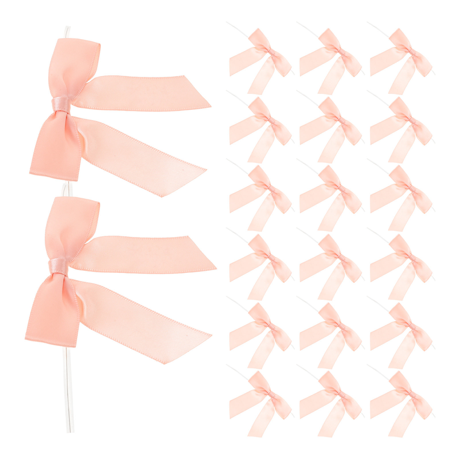 Wedding Cake Supply - 50 unidades de lazos pequeños de