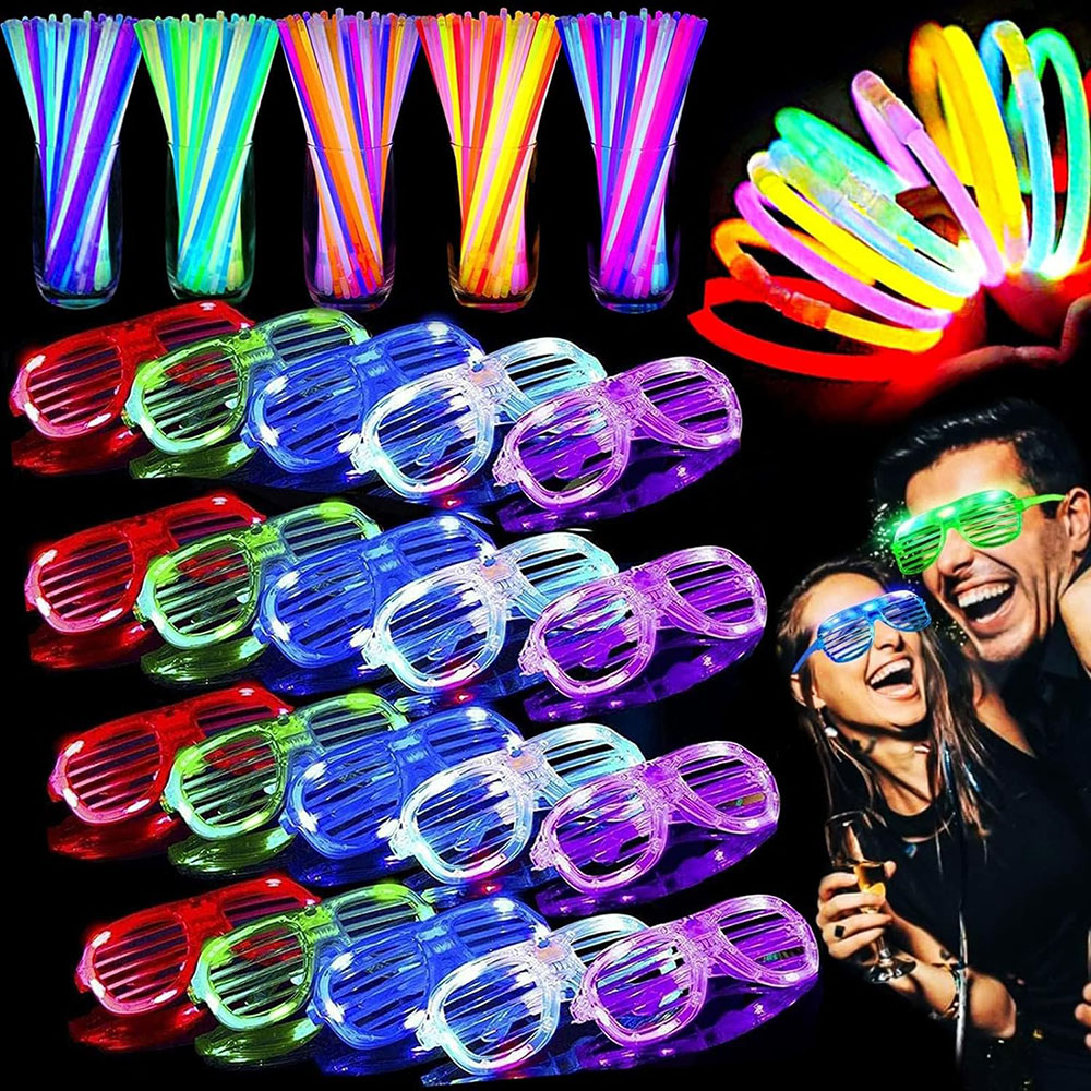 Wedding Supply Bulk - Paquete de 136 luces que brillan