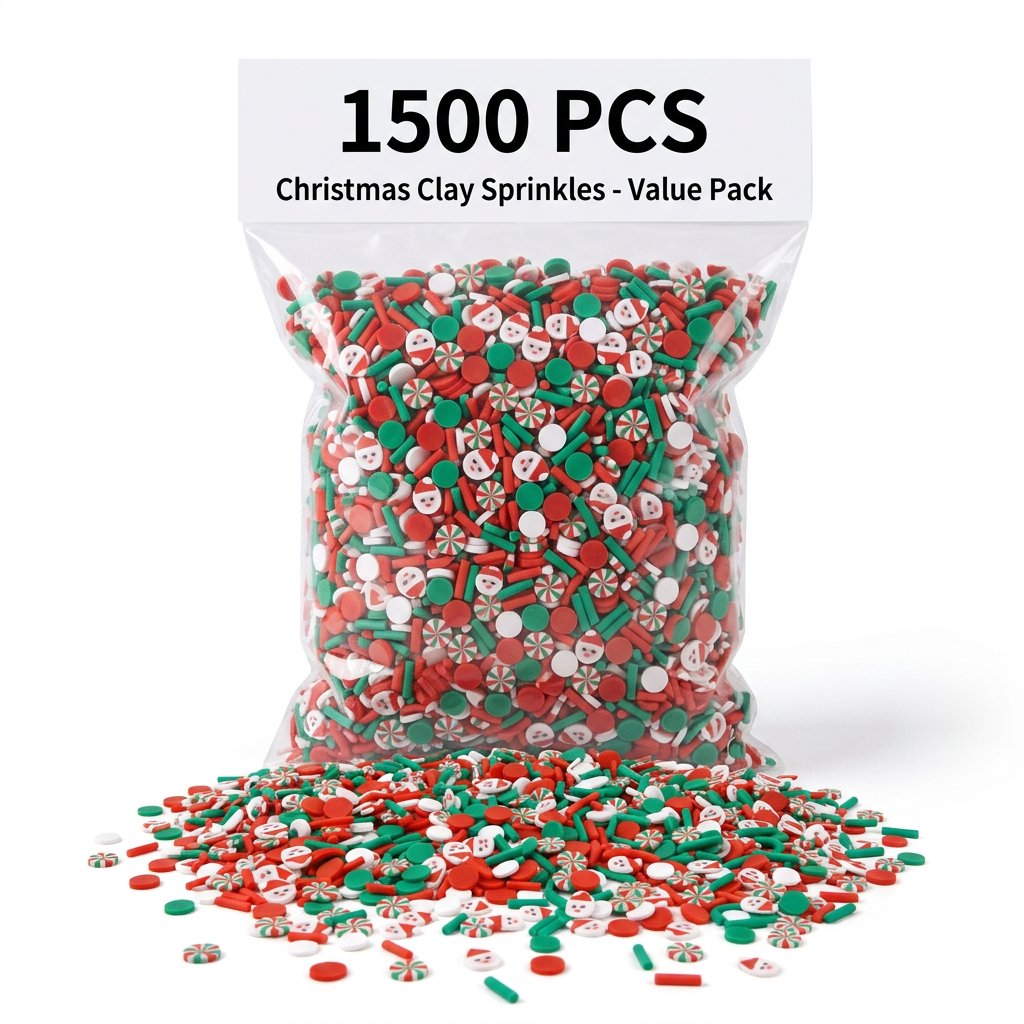Wedding Supply Bulk - 1500 piezas de adornos navideños de
