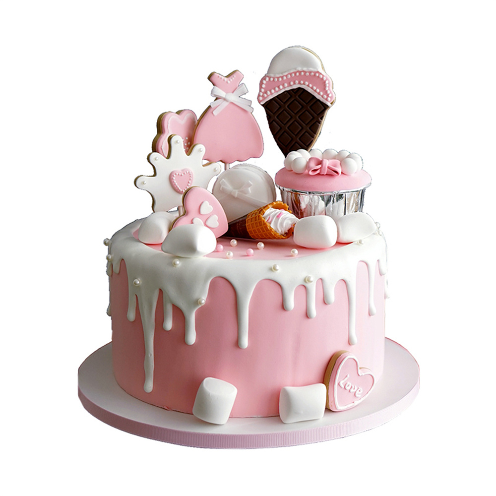 Wedding Cake Supply - Pastel de simulación artificial, postre falso,