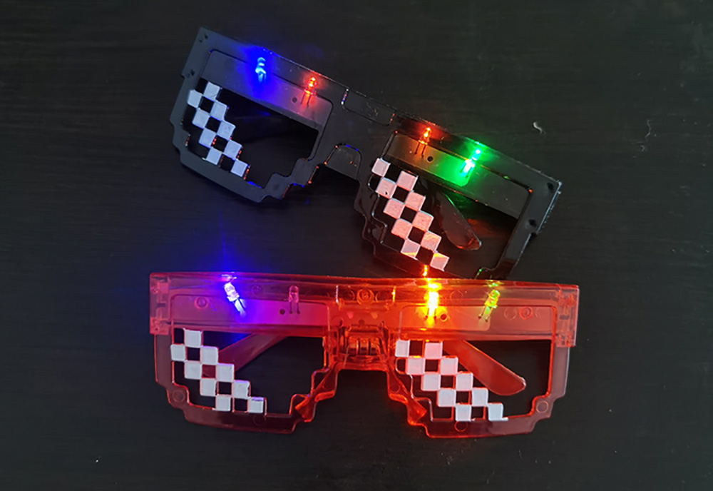 Gafas de mosaico LED 10/20/30, - Wedding Supply Bulk reseña y precio