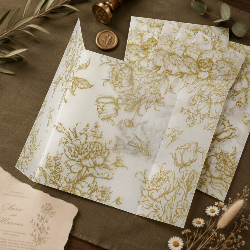 20/50 piezas de papel vitela c - Wedding Envelopes reseña y precio