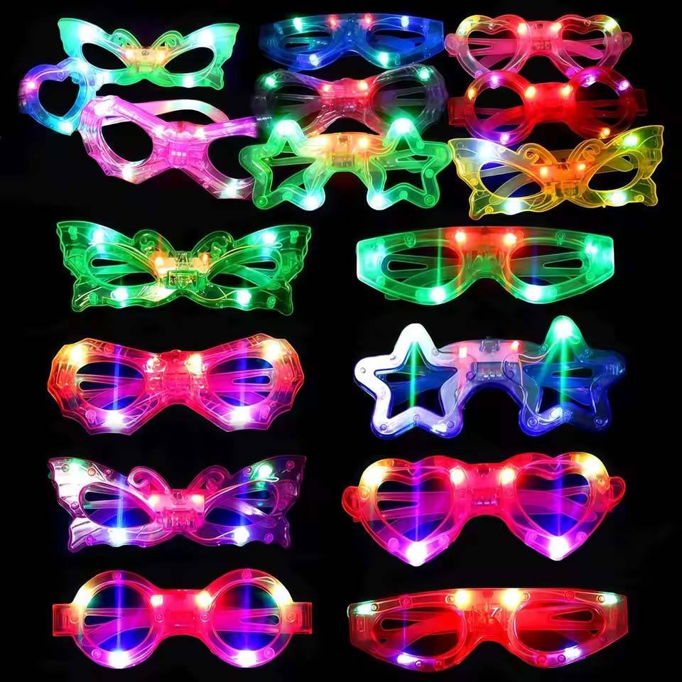 Gafas que brillan en la oscuri - Wedding Supply Bulk reseña y precio