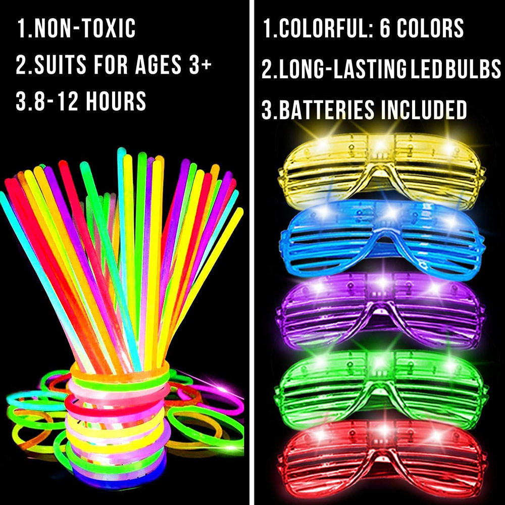 Paquete de 136 luces que brill - Wedding Supply Bulk reseña y precio
