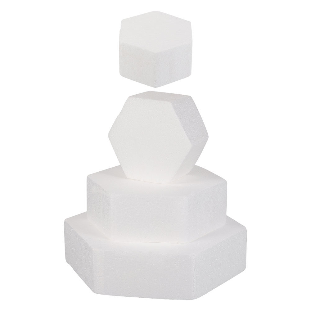 4 unidades de moldes de espuma - Wedding Cake Supply reseña y precio