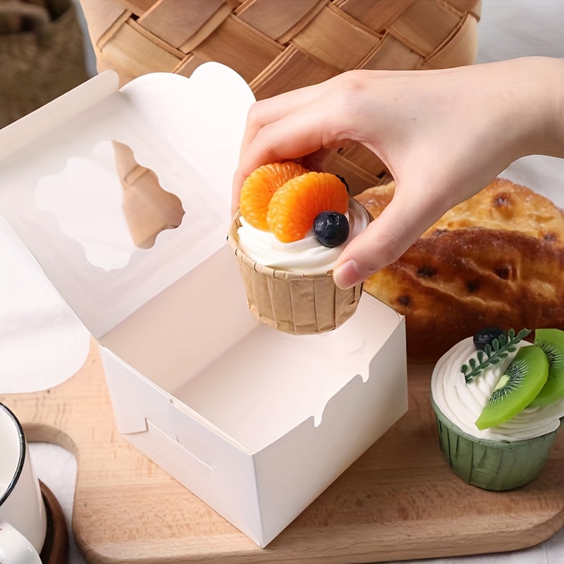 Cajas de papel Kraft para past - Wedding Cake Supply reseña y precio