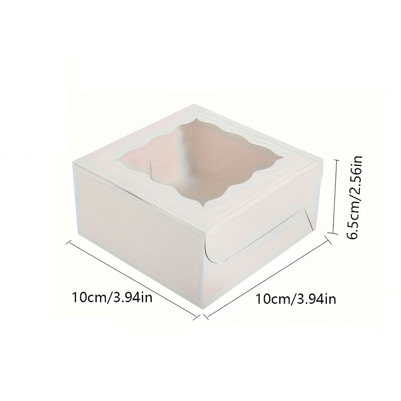 Cajas de papel Kraft para past - Wedding Cake Supply reseña y precio